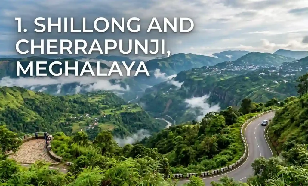 Shillong and Cherrapunji, Meghalaya