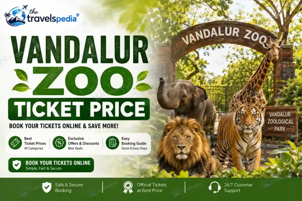 Vandalur Zoo Ticket Price
